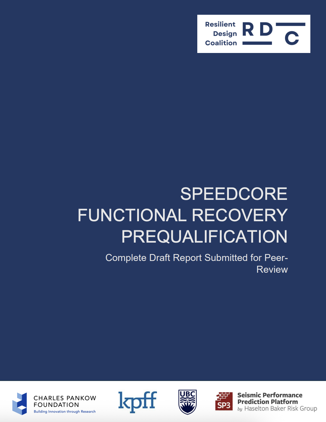 SpeedCore report cover